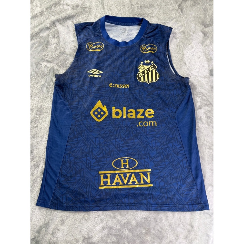 SANTOS FC 2023 2024 HOME FOOTBALL SHIRT UMBRO JERSEY SIZE M